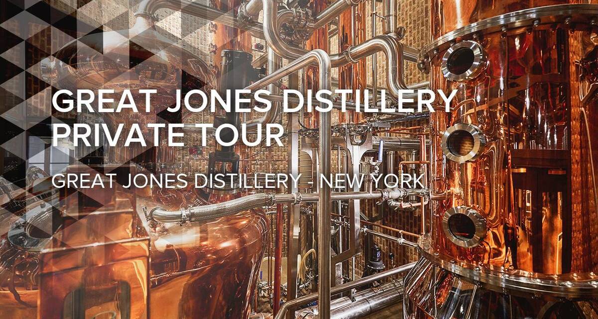 Great Jones Distillery Private Tour
