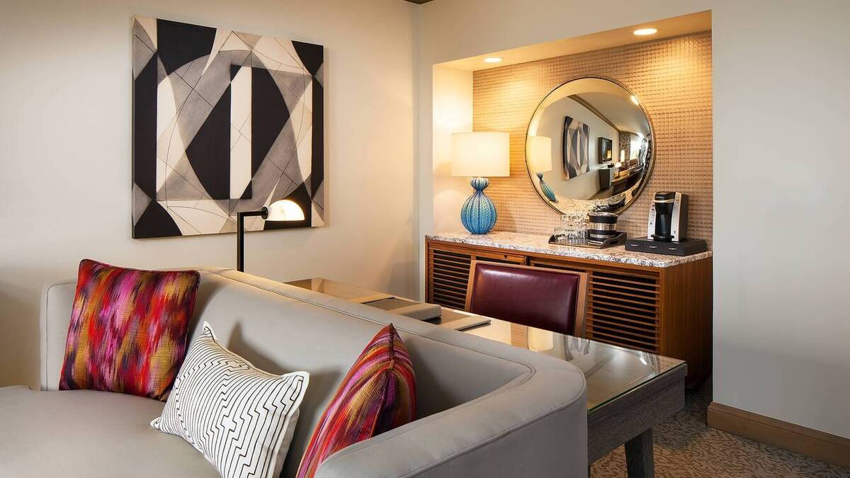 One Bedroom Suite Sofa Bed Pool View