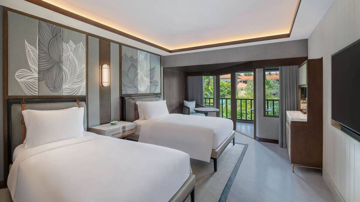 Lagoon View Two Double Room