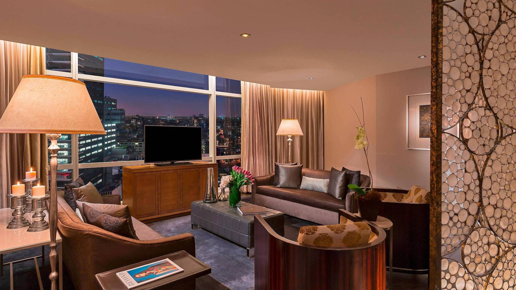 St. Regis Two Bedroom Suite Reforma Avenue view