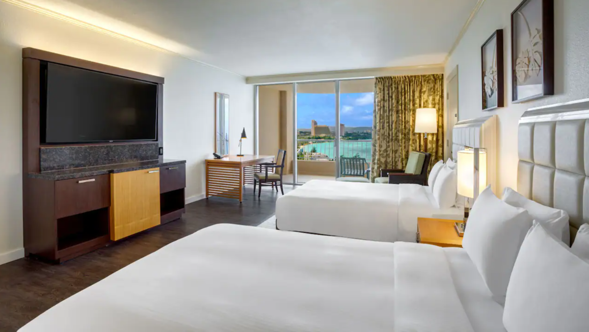 Ocean Front Deluxe Two Twin Bed Room
