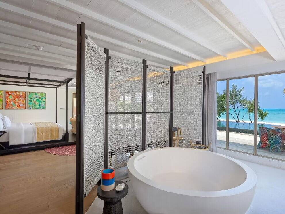 Two Bedroom Beachfront Pool Residence