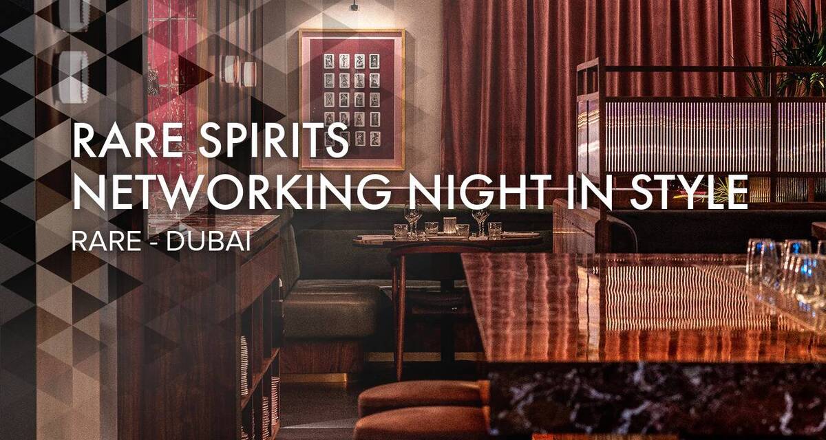 Rare Spirits: Networking Night in Style