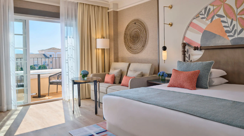 King Bed with Terrace 