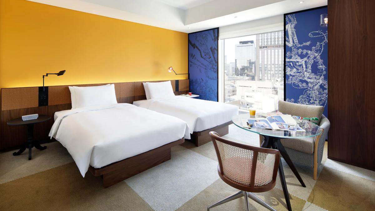Two Twin Beds Room