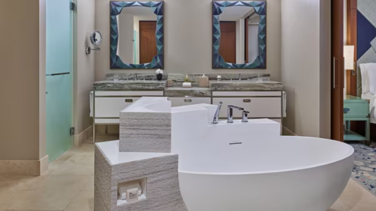 Partial Ocean View Two Queen Room