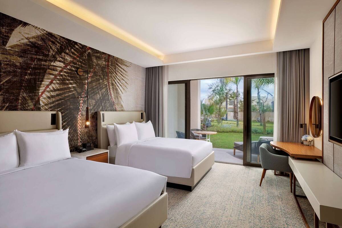 TWO QUEEN DELUXE ROOM WITH GARDEN VIEW