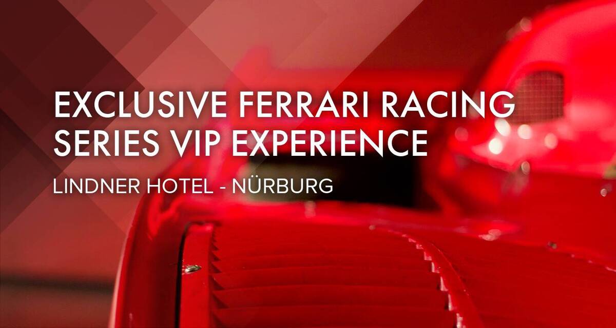 Exclusive Ferrari Racing Series VIP Experience