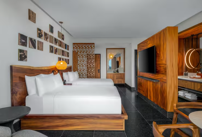 Ceiba Ocean View Guestroom with 2 Queen Beds