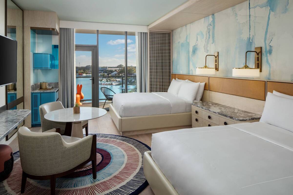 Two Queen Bed Mobility Accessible, Balcony