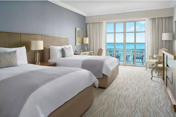 Deluxe Two Double Seafront Room 