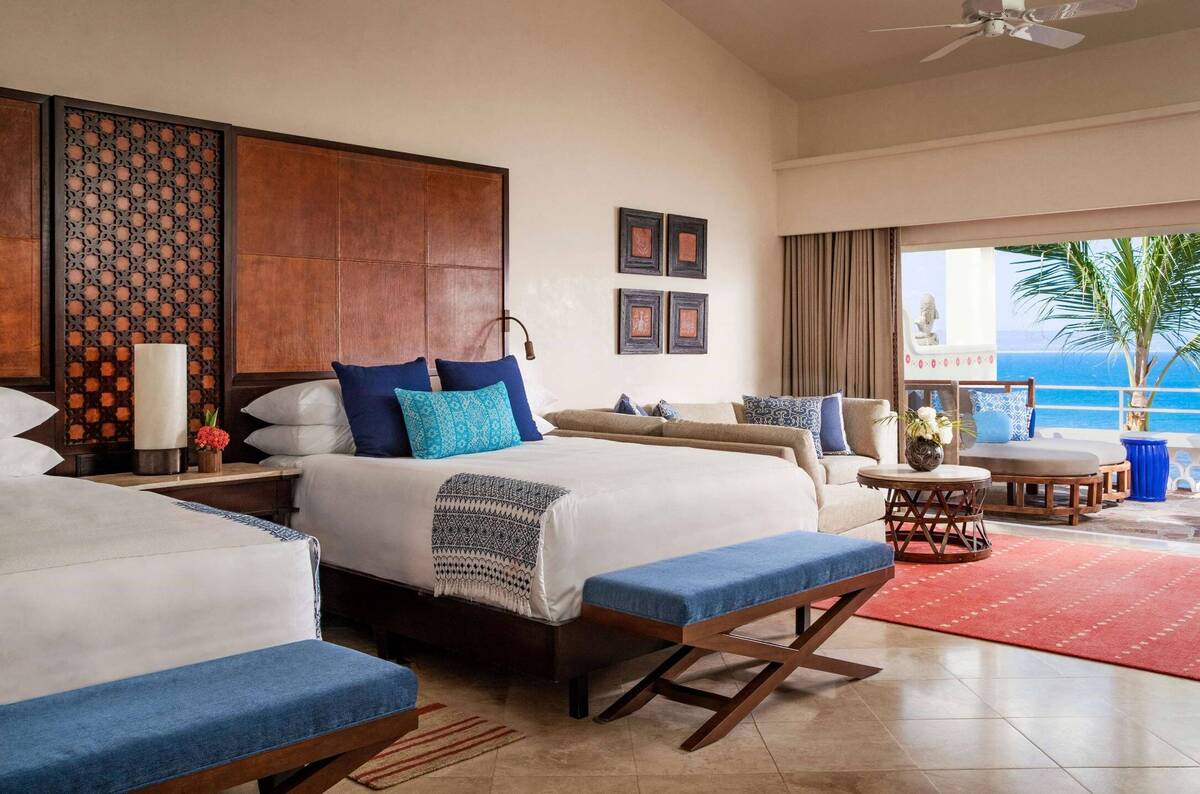 Oceanfront Two Queen Room