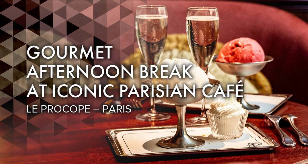 Gourmet Afternoon Break at Iconic Parisian Café