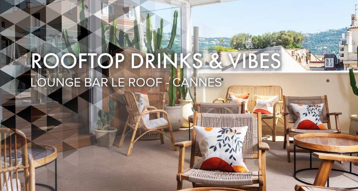 Rooftop Drinks & Vibes at Lounge Bar Le Roof