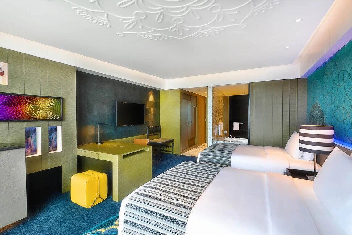 Cozy Room Two Double/ Partial Sea View Balcony