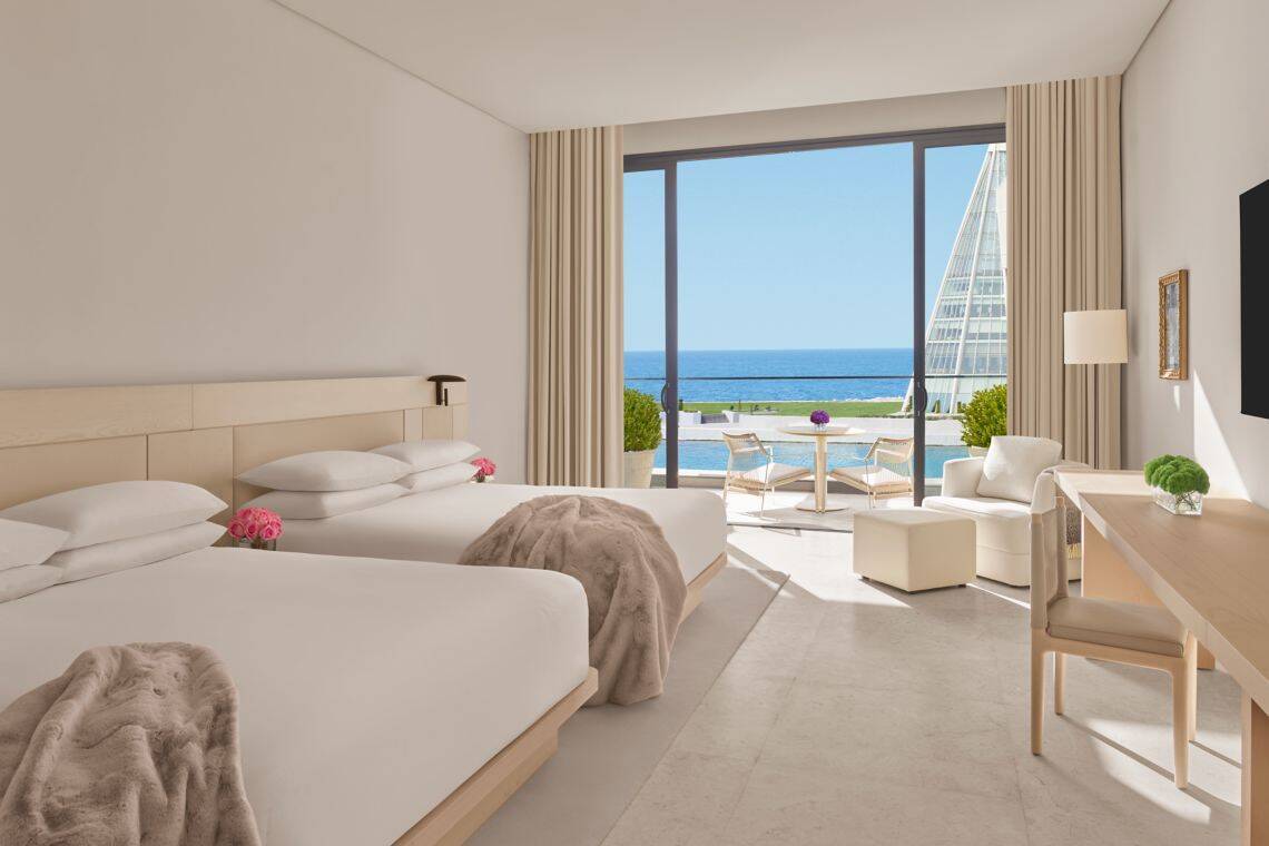 Deluxe Two Queen Sea View