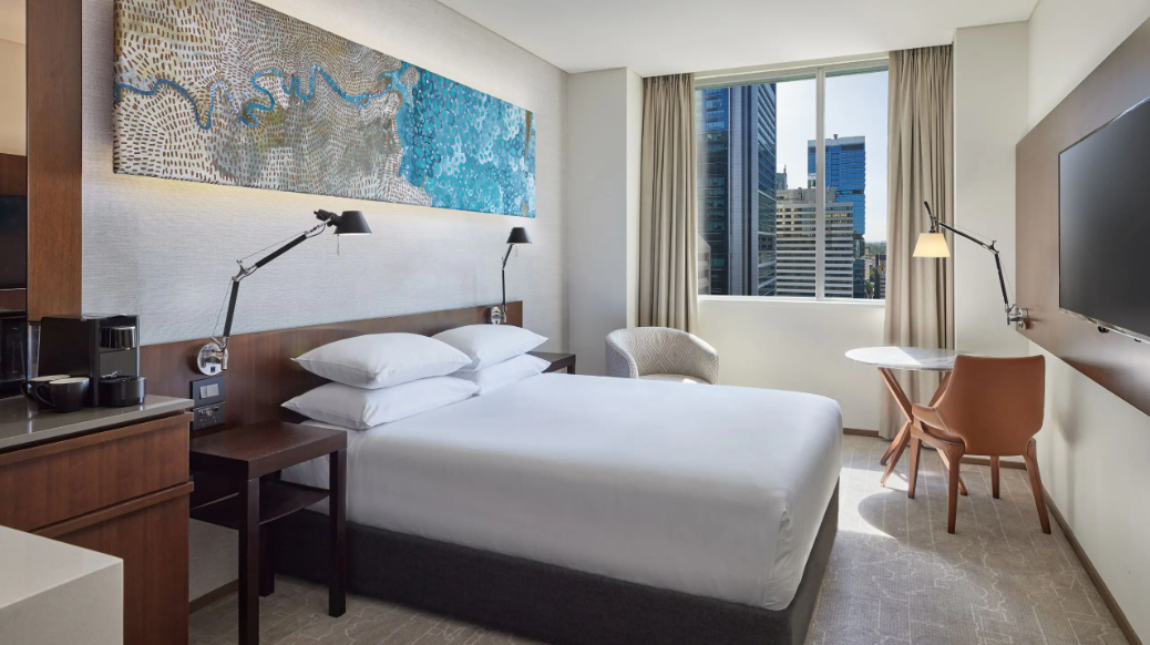 King Bed with City View