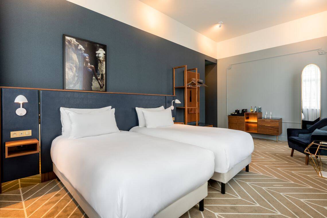 Emerald Twin Guest Room