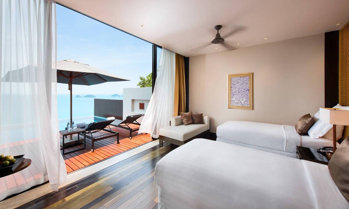 Two Bedroom Family Ocean View Pool Villa
