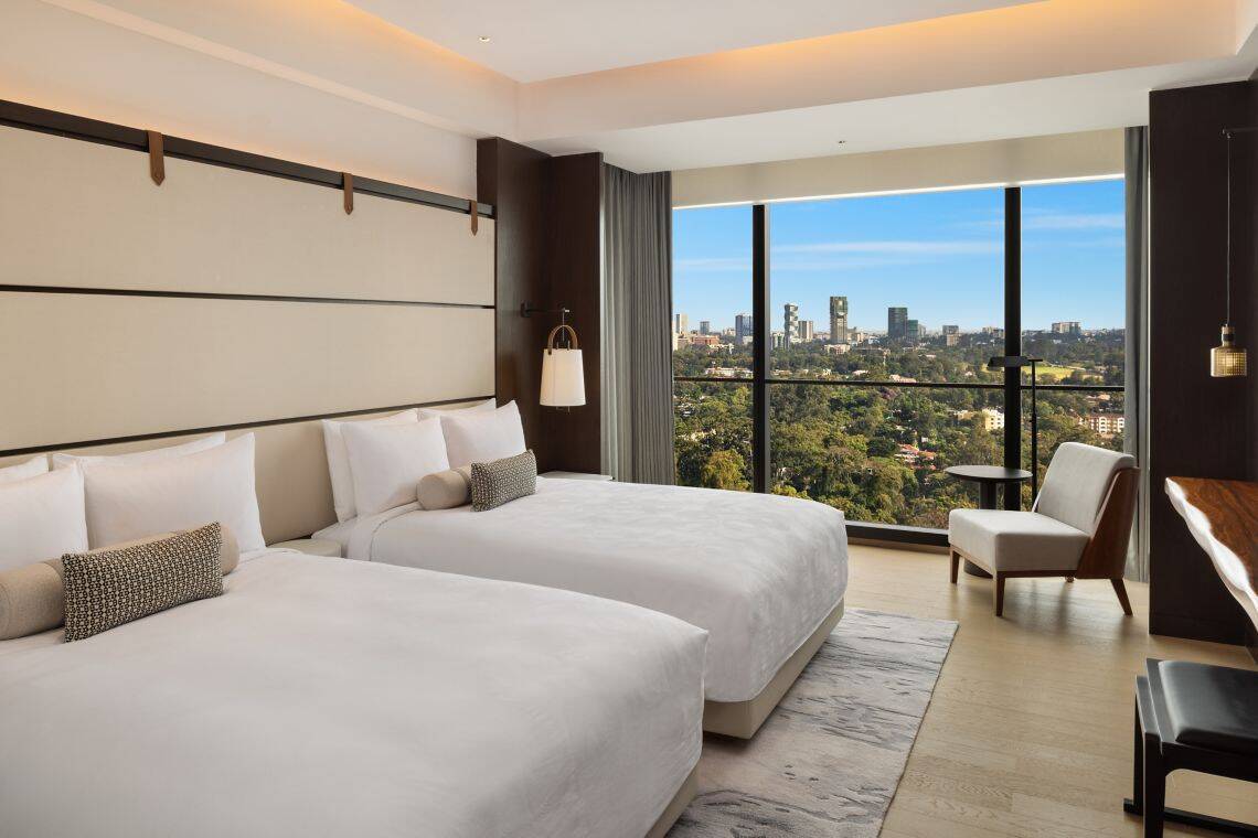 Club Level Guest Room Two Double City View