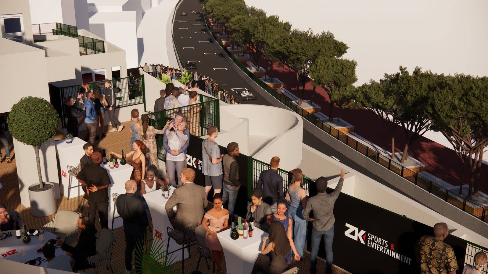 F1 Monaco: Track-Level VIP Terrace Hospitality