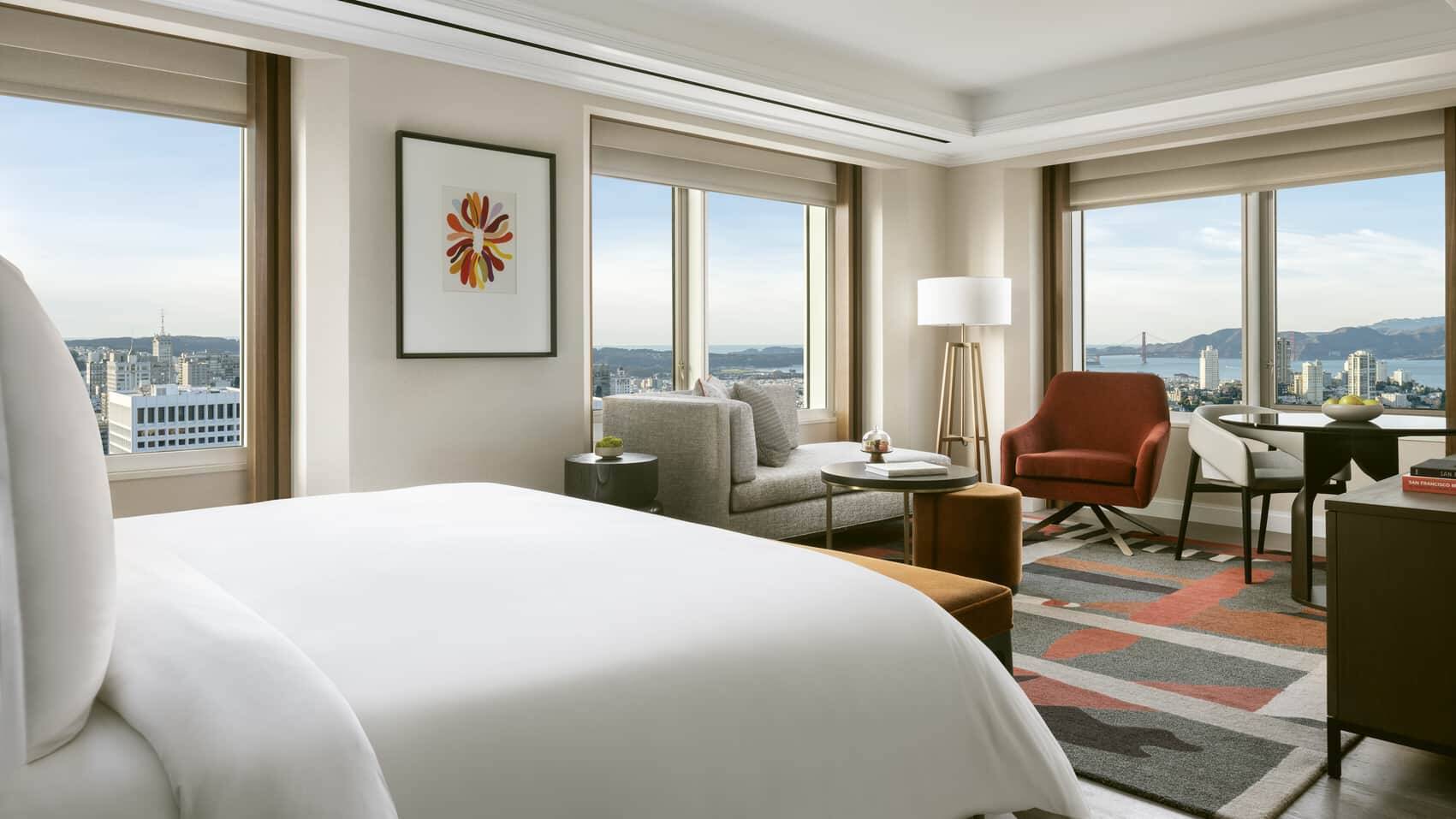 Golden Gate-View Mobility- and Hearing-Accessible Corner Suite