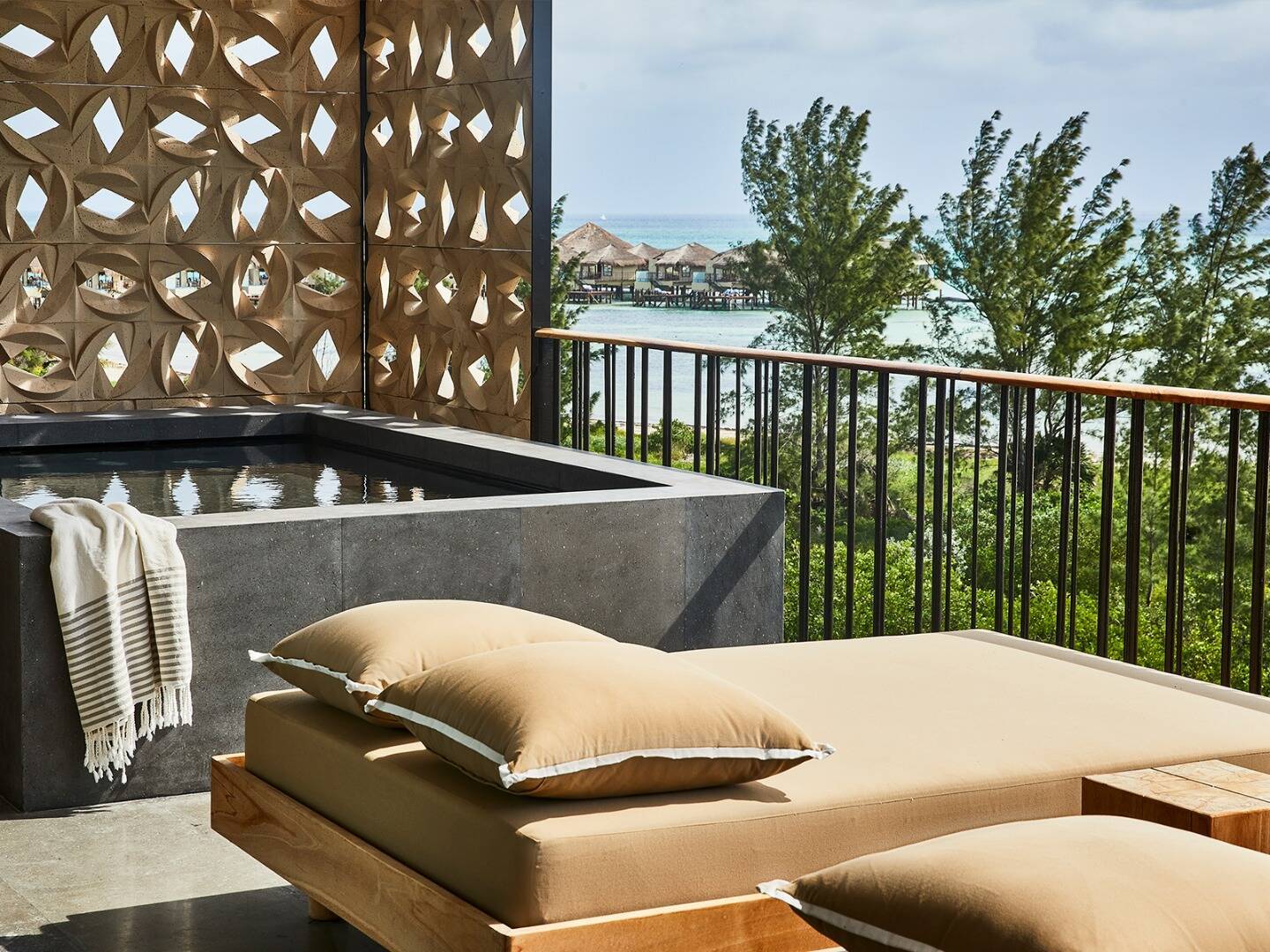 TWO BEDROOM OCEAN SUNSET SUITE WITH PLUNGE POOL