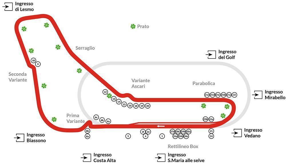 F1 Monza Gran Premio d'Italia: Grandstand 