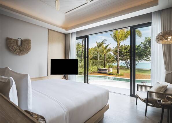 Two Bedroom Beachfront Pool Villa