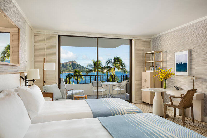 Diamond Head Oceanfront Room - Twin