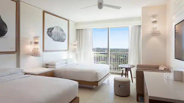 One-Bedroom Fountain View Residence Deluxe with Two Queen Beds (West Tower, Deluxe)