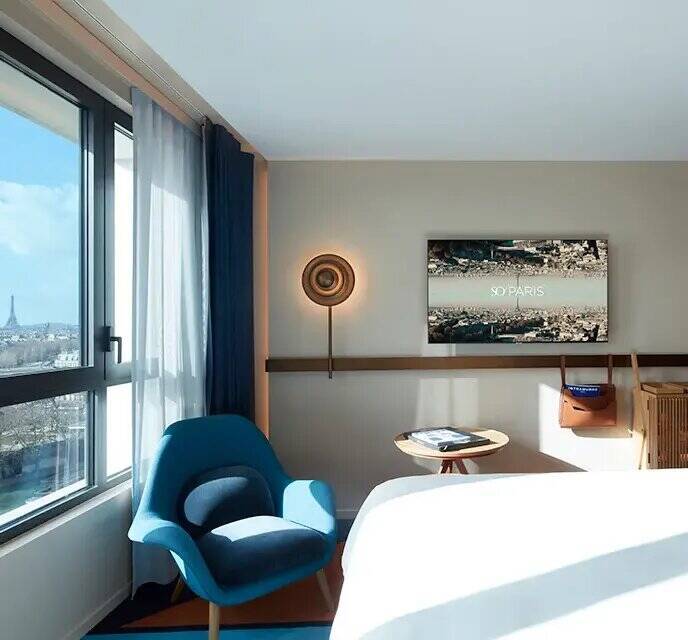 ICONIC - PARIS SKYLINE KING OR TWINS