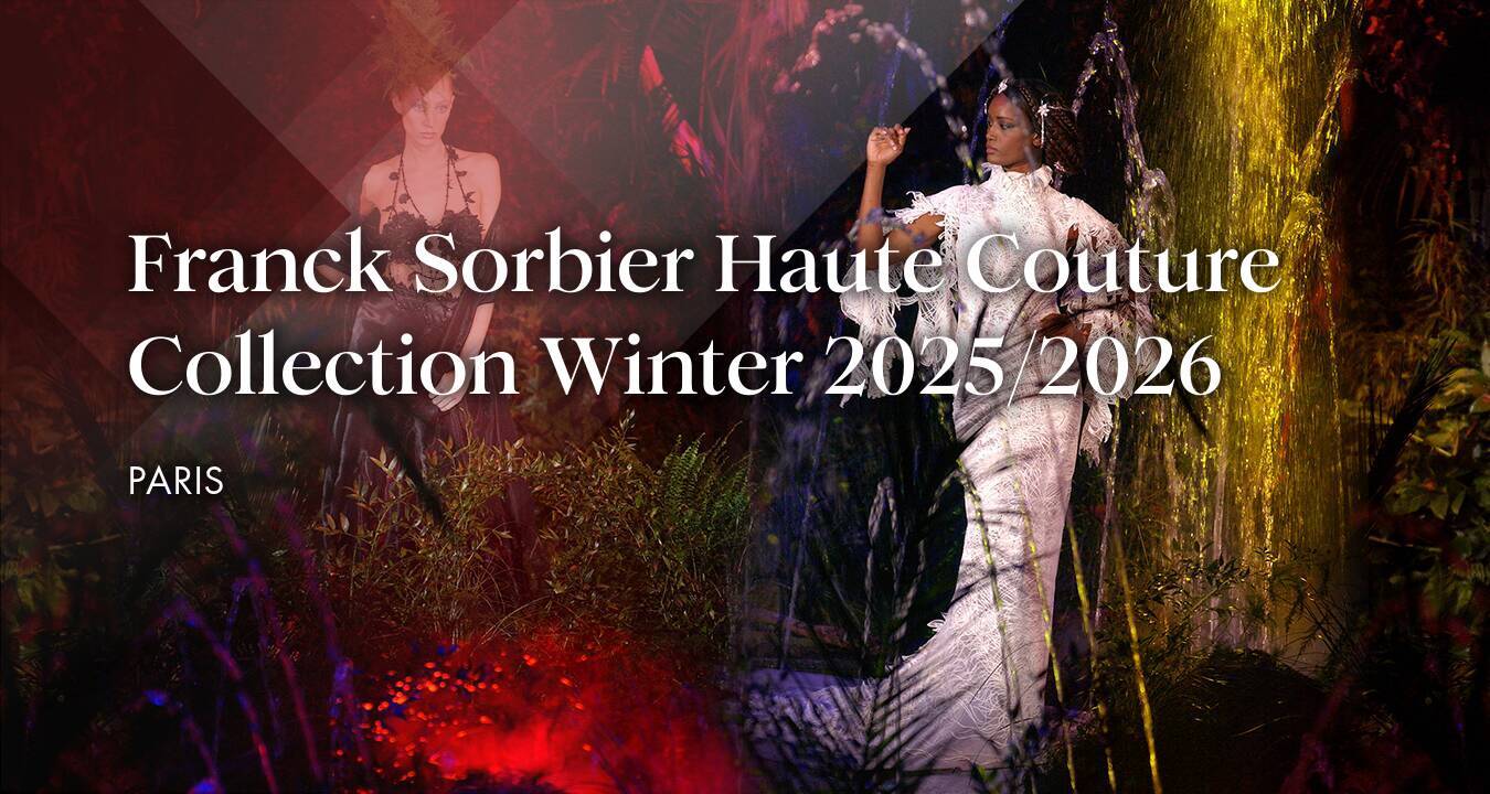 Franck Sorbier Haute Couture Collection Winter 2025/2026 
