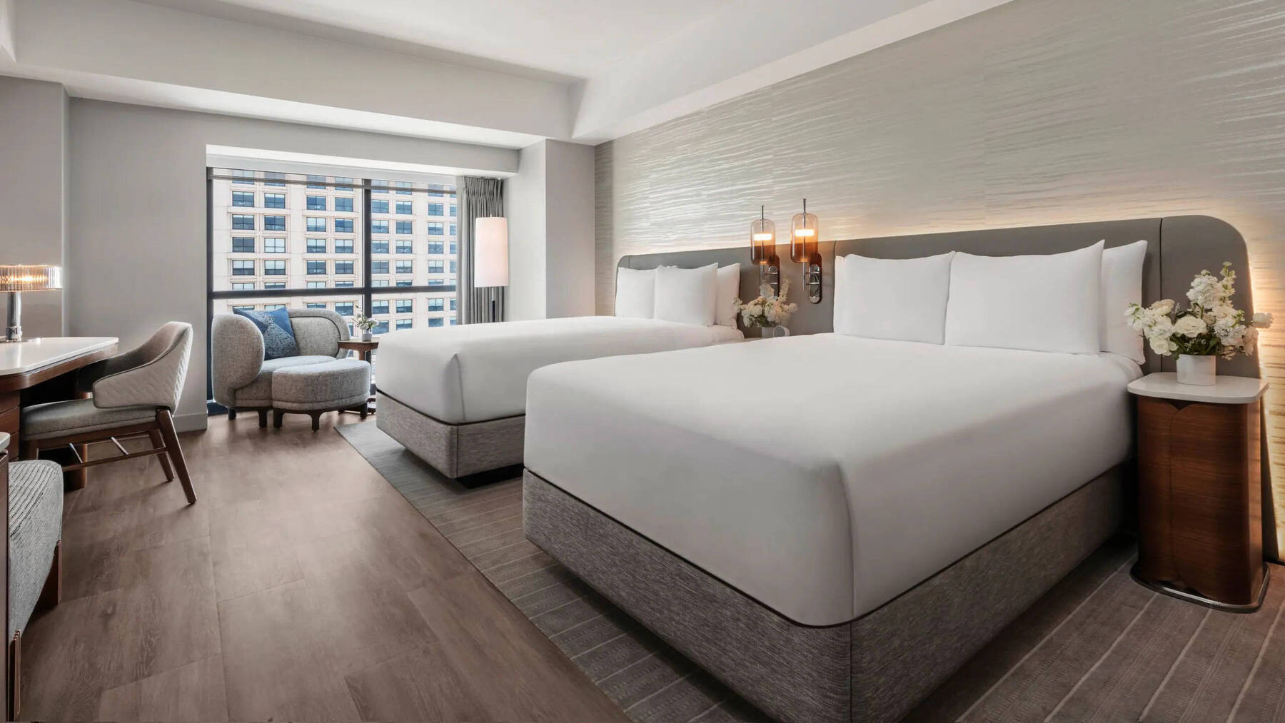 Two Double Beds Deluxe
