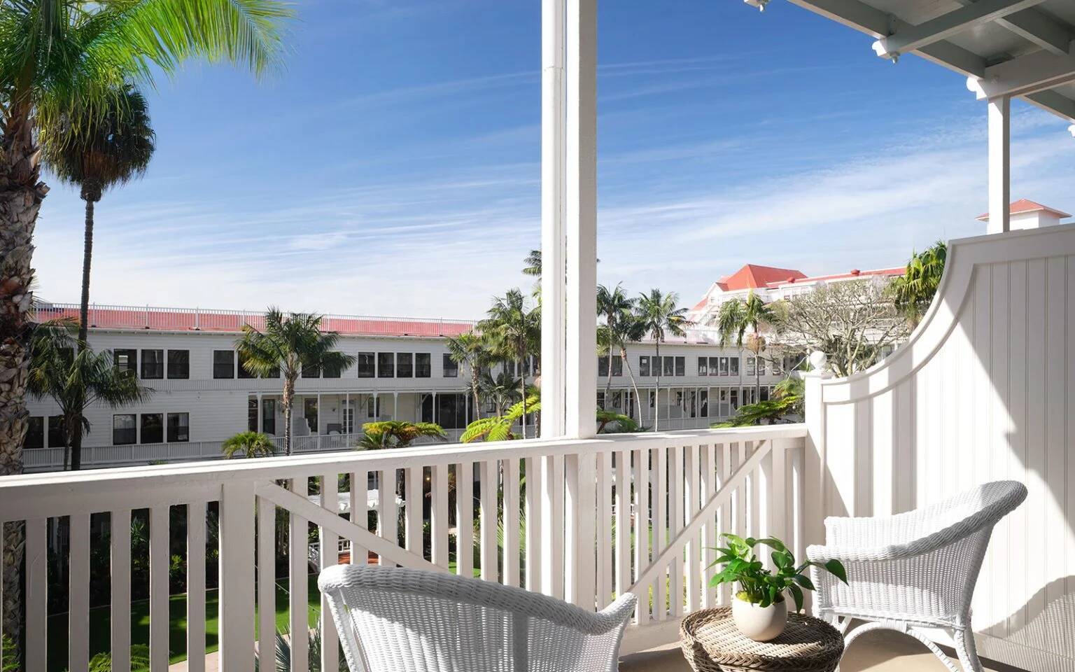 Victorian Garden View Balcony Queens – Hearing Accessible