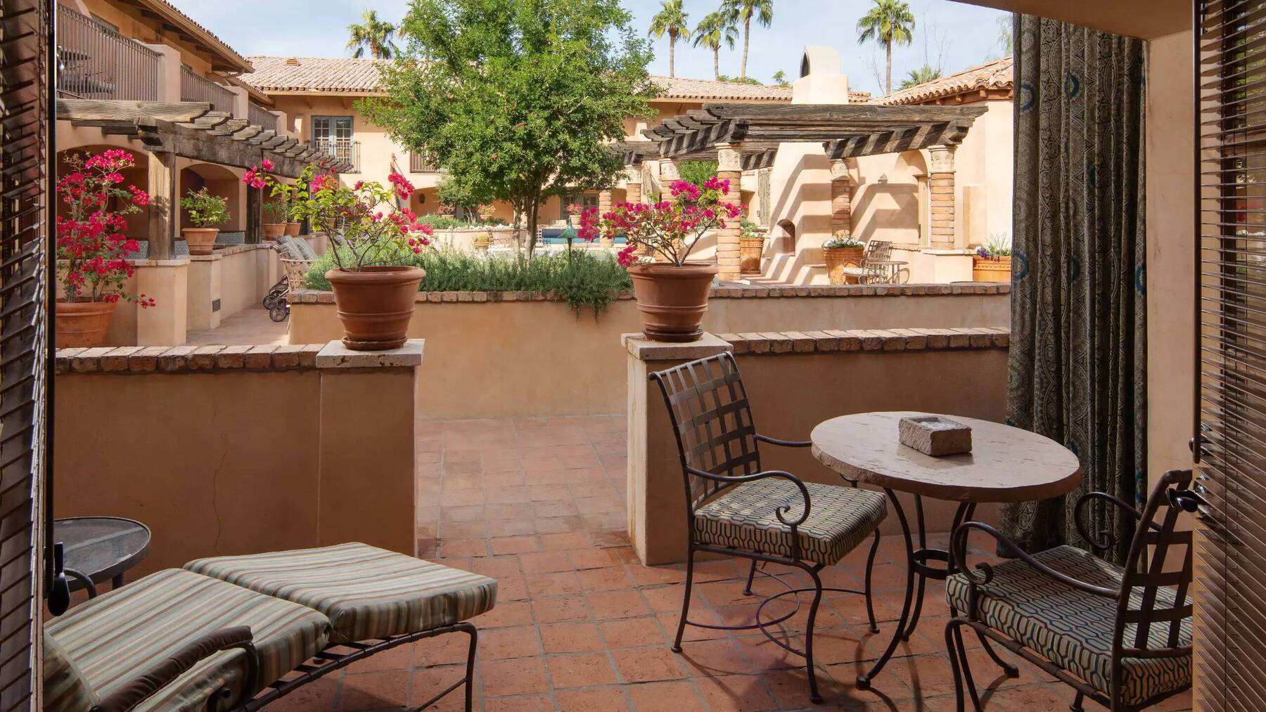 Double Beds with Camelback View and Terrace