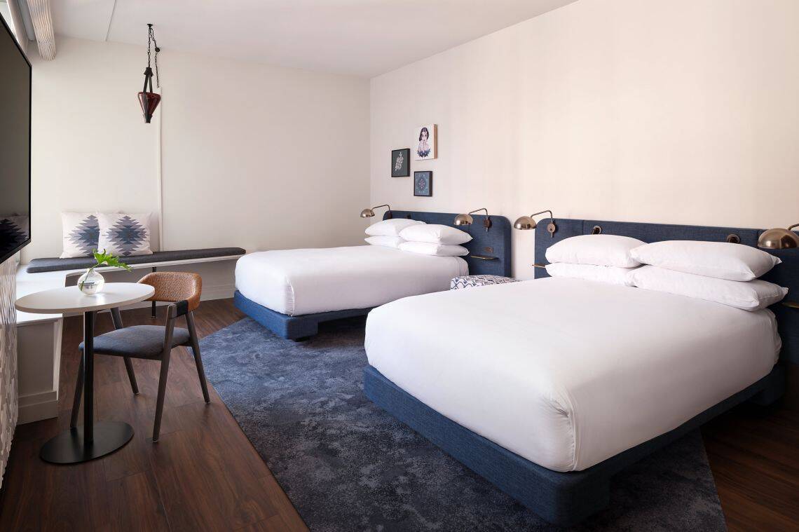 TWO DOUBLE LARGER GUEST ROOM