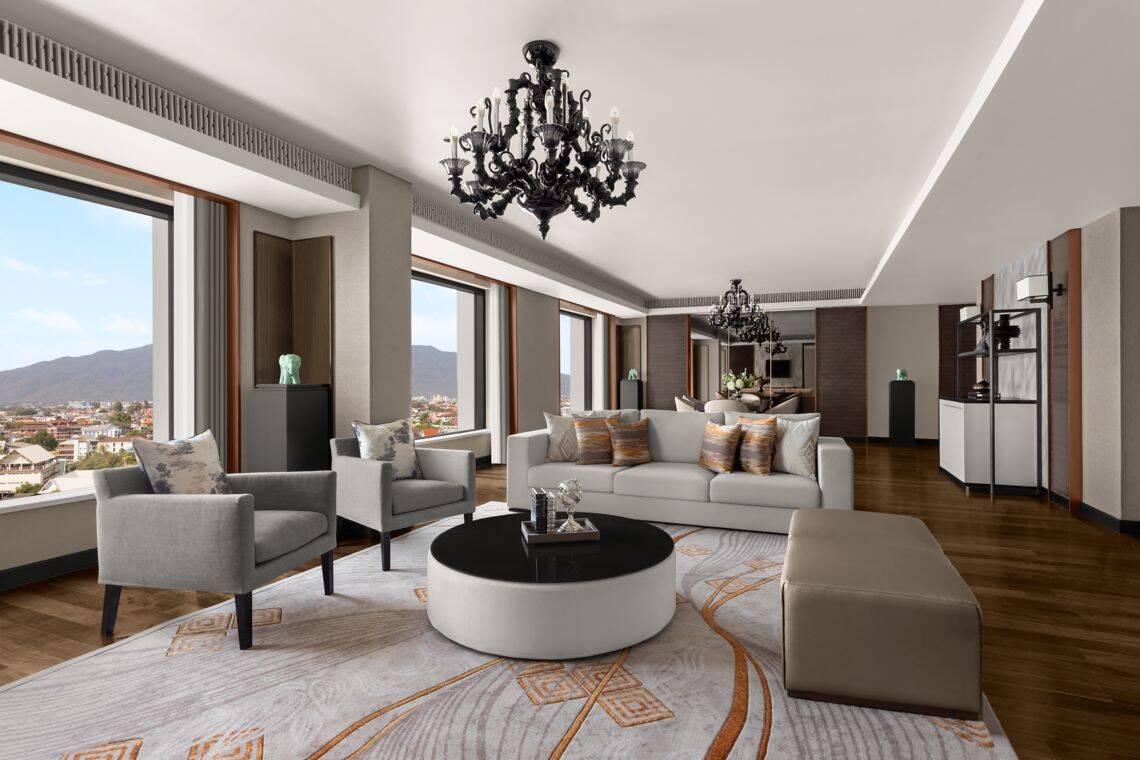 Club Lounge Access Diplomatic Suite, Mountain view, High floor