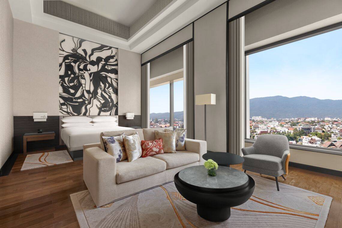 Royal Suite Club Lounge Access, Two Bedroom Penthouse Suite