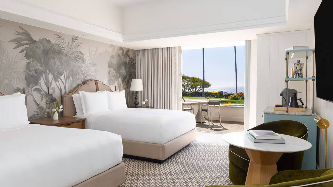 OCEAN VIEW FIRESIDE TWO QUEEN BEDS