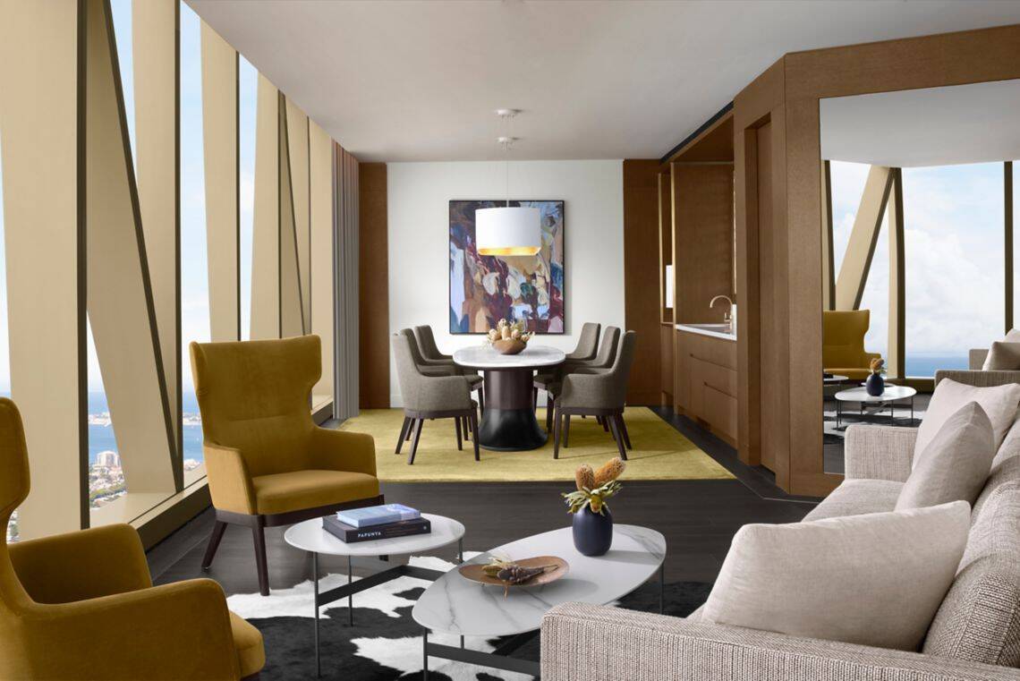 YARRA CLUB LOUNGE ACCESS BAY VIEW SUITE