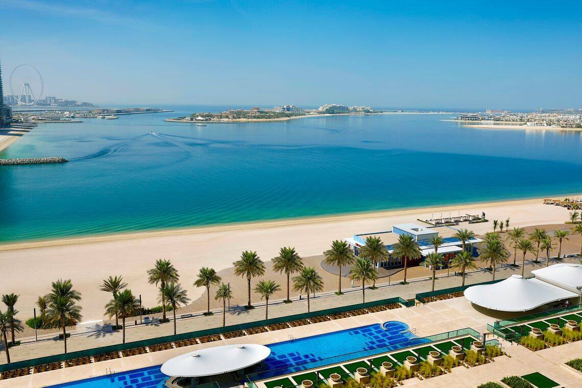 Palm Sea View Two Double