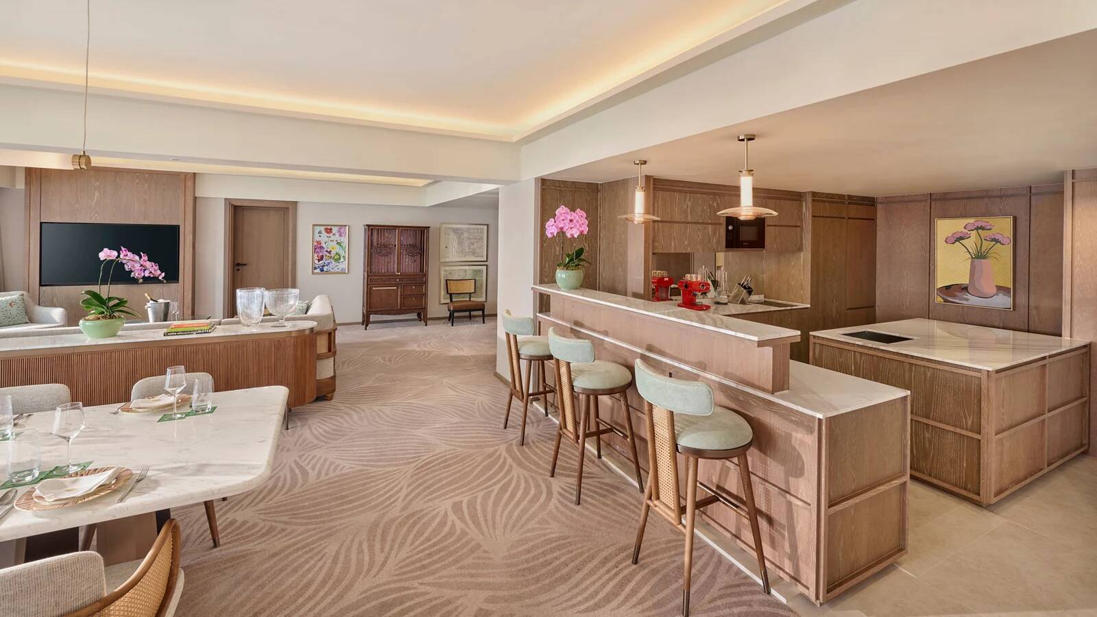 Four Bedroom Residential Suite with Balcony