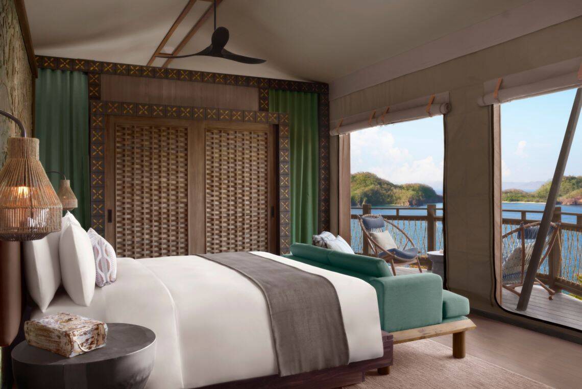 TREETOP TENT, TWO BEDROOM SUITE (ONE KING, TWO QUEEN)