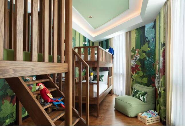 TWO BEDROOM THEMED FAMILY SUITE