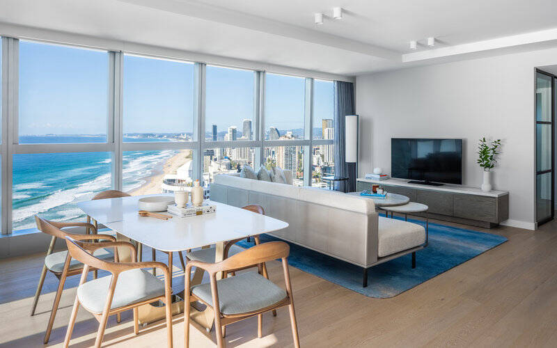 TWO BEDROOM OCEAN SKYLINE RESIDENCE (KING AND TWIN BEDS)