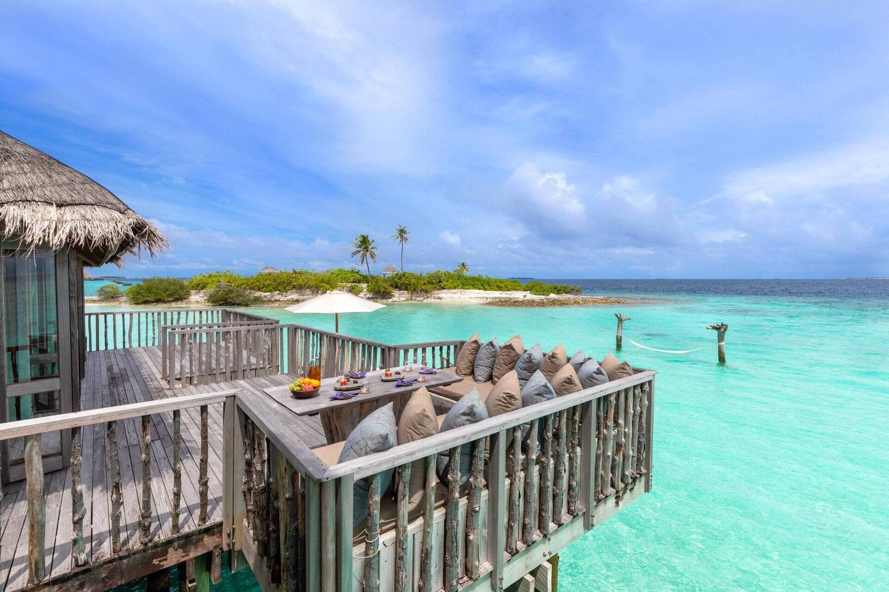 Two Bedroom Overwater Family Villa with Private Island Access