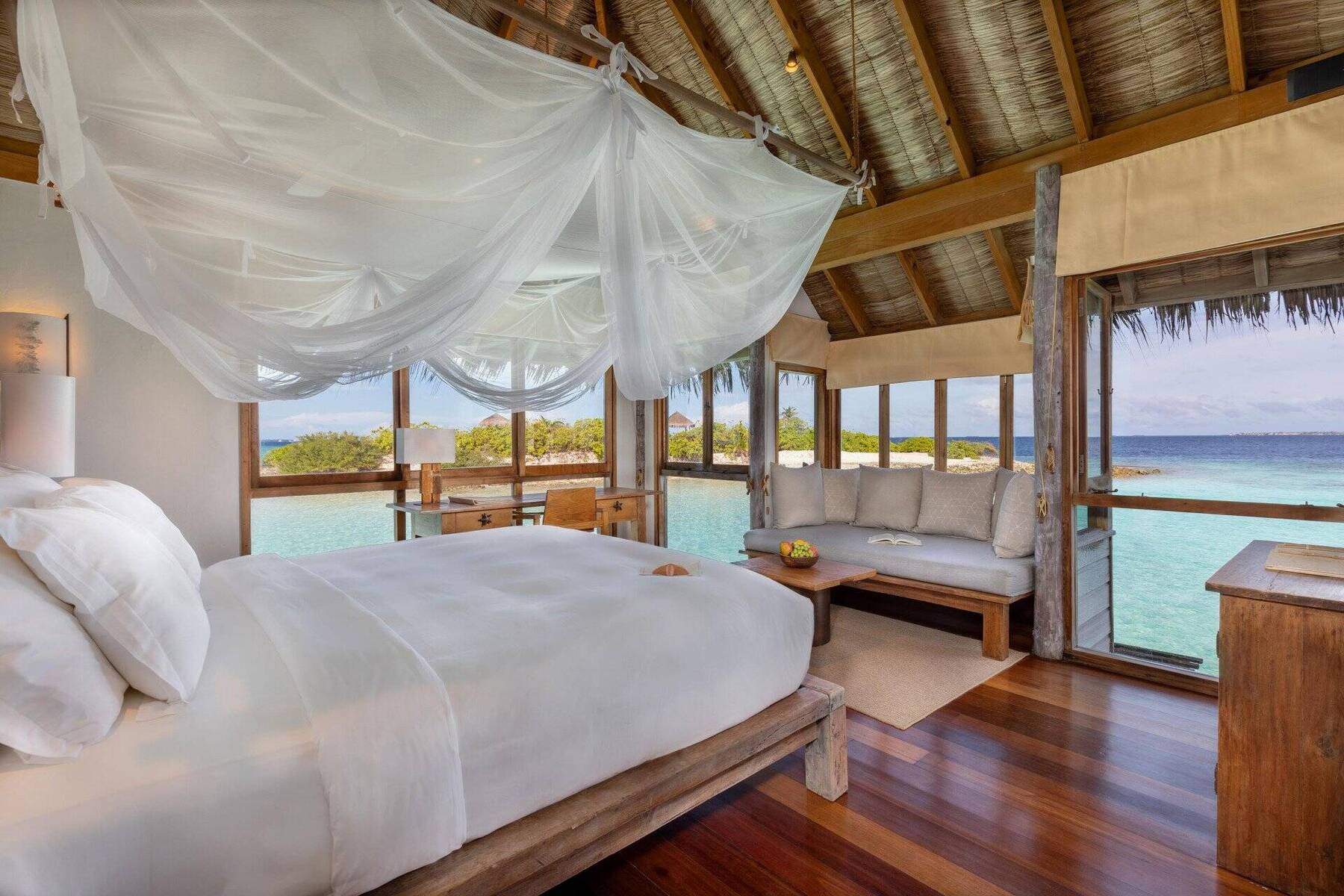 Two Bedroom Overwater Family Villa with Private Island Access