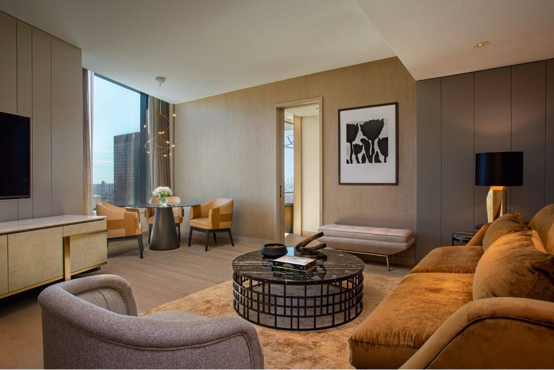 MADISON CLUB LEVEL ONE BEDROOM SUITE, SOFA BED, HIGH FLOOR