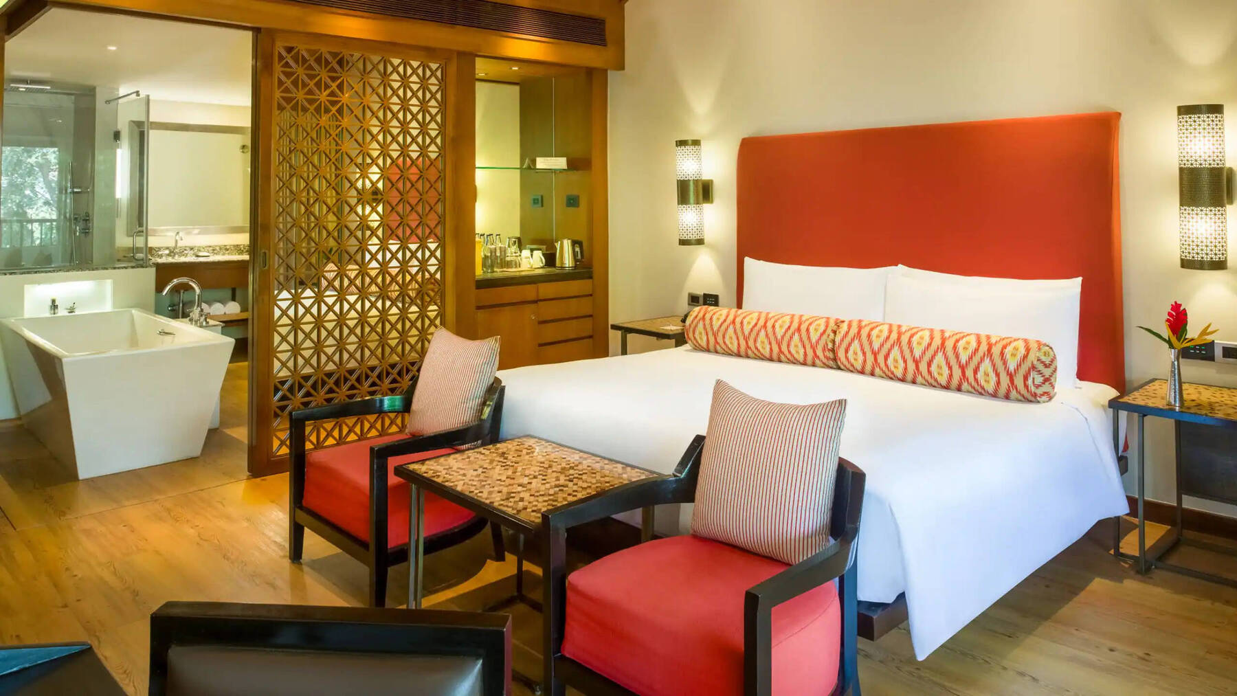 King Bed Loft Room with Balcony